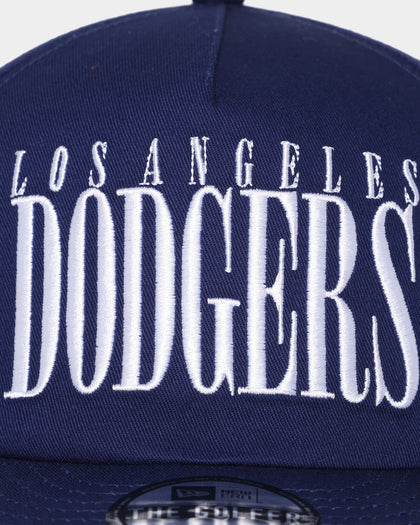 New Era Los Angeles Dodgers 'Classic Spellout' The Golfer Snapback Original Team Colours