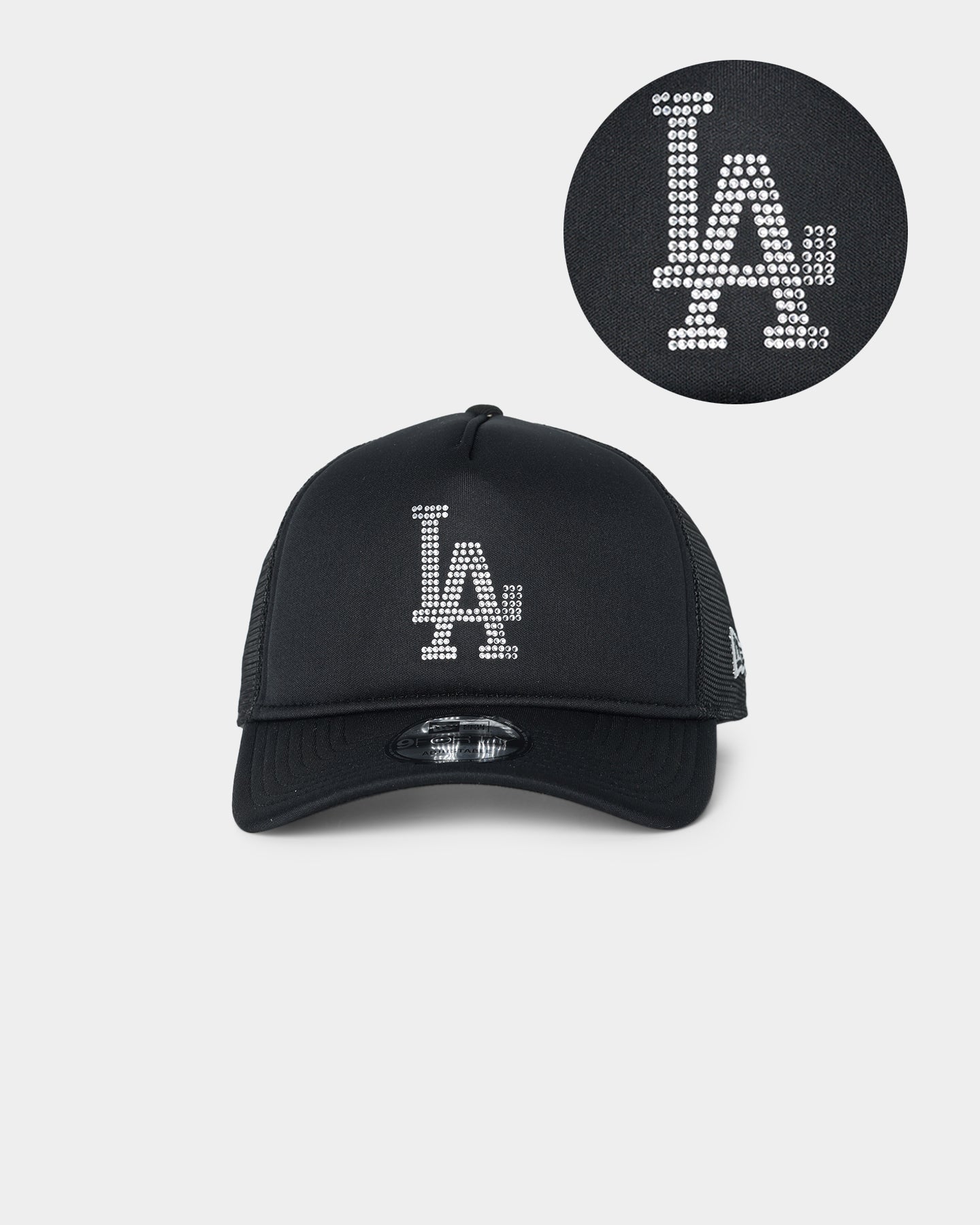 帽子 NEW ERA 9FORTY Rhinestone LA New Era Los Angeles Dodgers 'Rhinestone' 9FORTY A-Frame Trucker