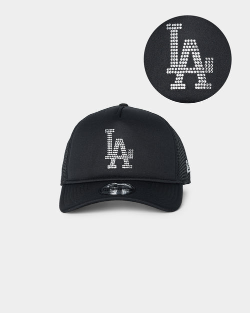 New Era Los Angeles Dodgers 'Rhinestone' 9FORTY A-Frame Trucker Snapback Rhinestone