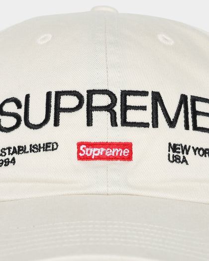 Supreme EST. 1994 6 Panel Strapback Stone