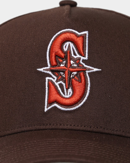 47 Brand Seattle Mariners 'Caramel Chocolate' Sure Shot 47 MVP DT Snapback Brown/Caramel