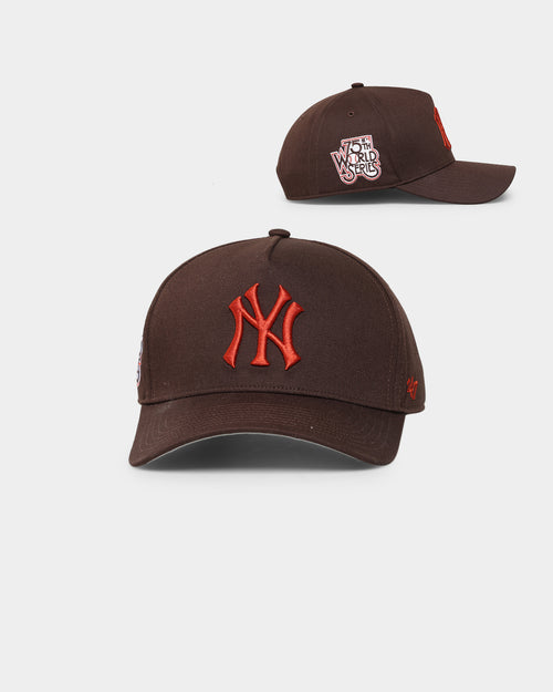 47 Brand New York Yankees 'Caramel Chocolate' Sure Shot 47 MVP DT Snapback Brown/Caramel