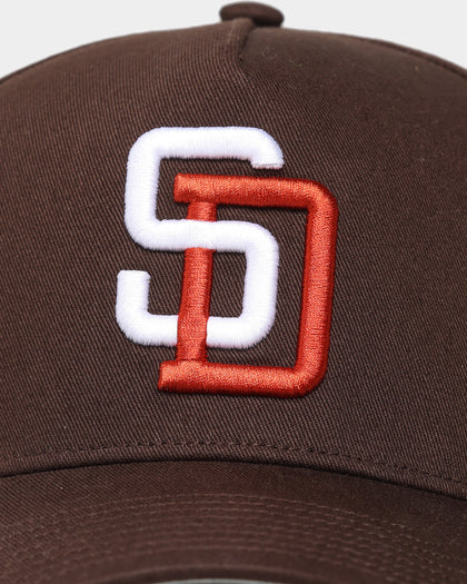 47 Brand San Diego Padres 'Caramel Chocolate' Sure Shot 47 MVP DT Snapback Brown/Caramel