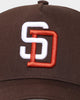 47 Brand San Diego Padres 'Caramel Chocolate' Sure Shot 47 MVP DT Snapback Brown/Caramel