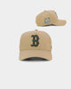 New Era Boston Red Sox 'Croc Hunter' Sure Shot '47 MVP DT Snapback Khaki/Dark Green