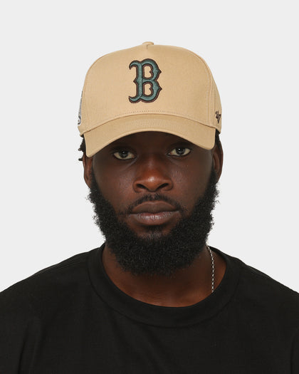 New Era Boston Red Sox 'Croc Hunter' Sure Shot '47 MVP DT Snapback Khaki/Dark Green