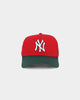 47 Brand New York Yankees 'Scarlet Pines' Sure Shot '47 MVP DT Snapback Red/Dark Green