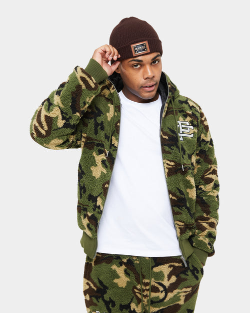 Carre Le Plaque Waffle Beanie Dark Brown