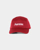Supreme Wool Camp Strapback Red