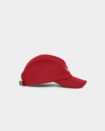 Supreme Wool Camp Strapback Red