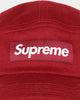 Supreme Wool Camp Strapback Red