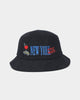 Goat Crew New York Cord Bucket Hat Black