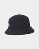 Goat Crew New York Cord Bucket Hat Black