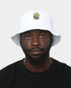 Goat Crew Drip Smiley Bucket Hat White