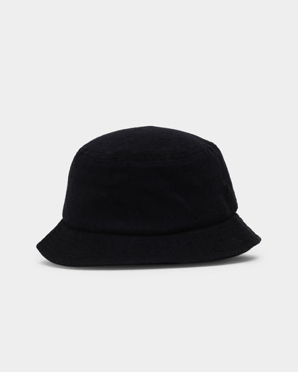 Rats Get Fat Flame Rose Bucket Hat Black