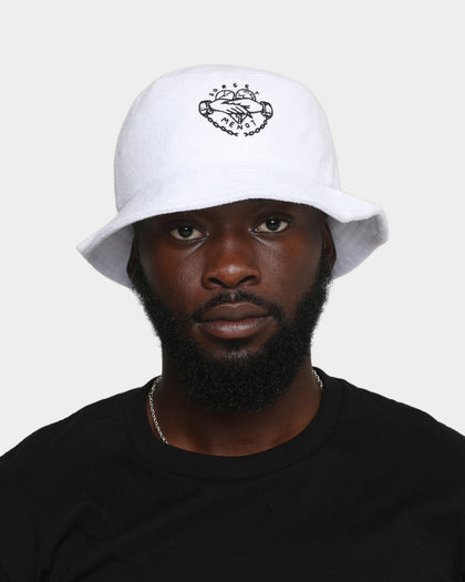 Rats Get Fat Forget Me Bucket Hat White