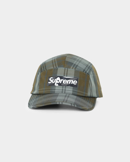 Supreme Gore-Tex Tech Camp Toggle Strapback  Green Plaid