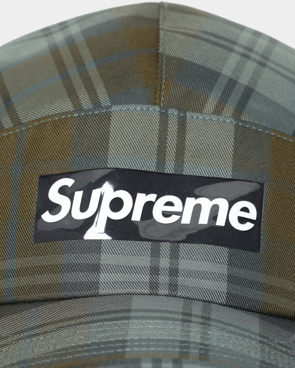 Supreme Gore-Tex Tech Camp Toggle Strapback  Green Plaid