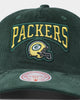 Mitchell & Ness Green Bay Packers 'Touchdown Cord' Dad Snapback Green