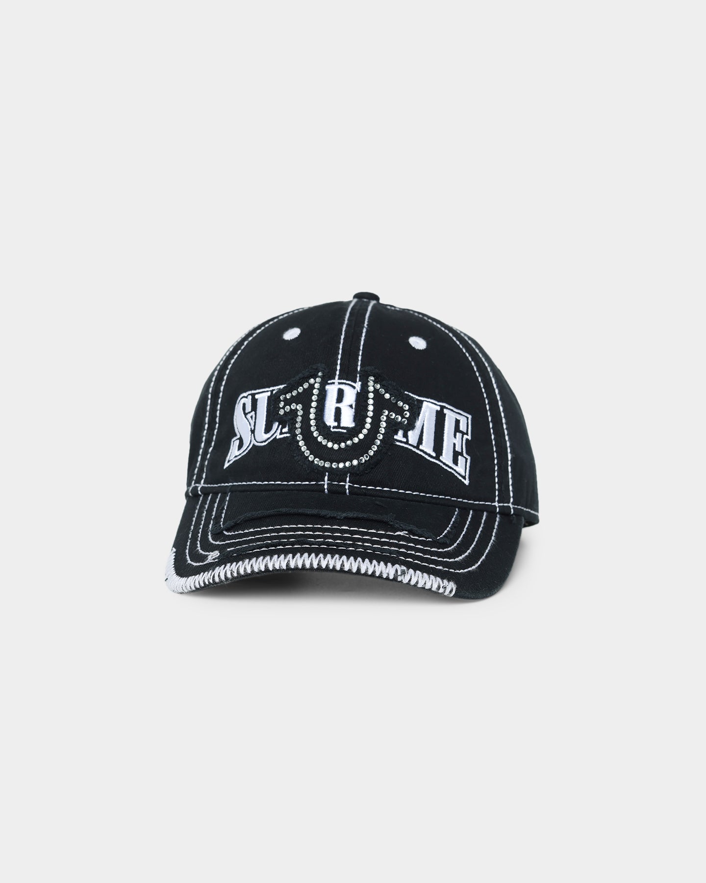 Supreme True Religion 6-Panel Strapback Black | Culture Kings US