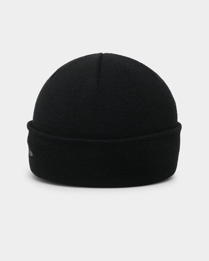 Mitchell & Ness Chicago Bulls Metallic Logo Cuff Knit Beanie Black