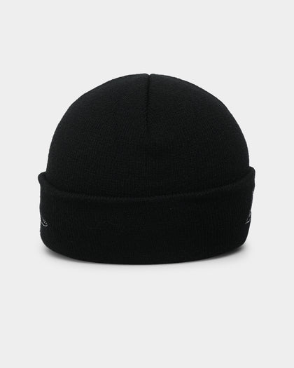 Mitchell & Ness Los Angeles Lakers Metallic Logo Cuff Knit Beanie Black