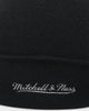 Mitchell & Ness Los Angeles Lakers Metallic Logo Cuff Knit Beanie Black