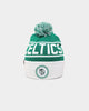 Mitchell & Ness Boston Celtics Team Pom Beanie Green