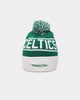 Mitchell & Ness Boston Celtics Team Pom Beanie Green