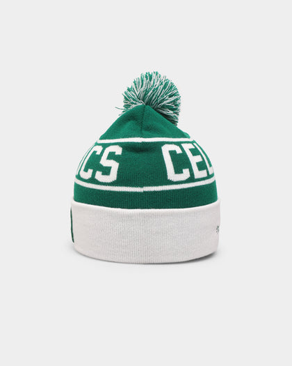 Mitchell & Ness Boston Celtics Team Pom Beanie Green