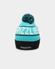 Mitchell & Ness Vancouver Grizzlies Team Pom Beanie Teal