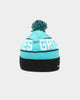Mitchell & Ness Vancouver Grizzlies Team Pom Beanie Teal