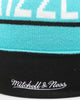 Mitchell & Ness Vancouver Grizzlies Team Pom Beanie Teal