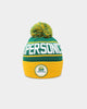 Mitchell & Ness Seattle Supersonics Team Pom Beanie Green