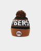 Mitchell & Ness Philadelphia 76ers Team Pom Beanie Black