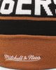 Mitchell & Ness Philadelphia 76ers Team Pom Beanie Black