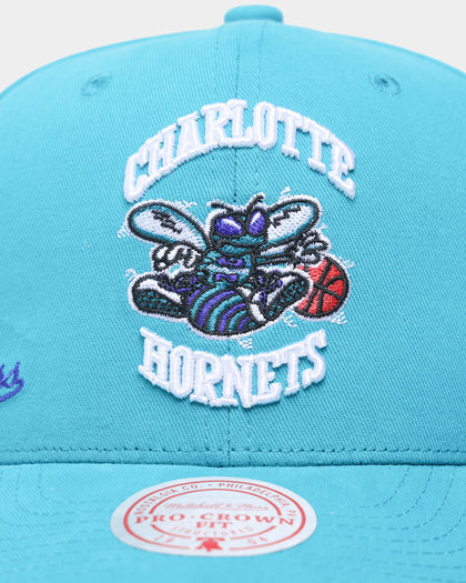 Mitchell & Ness Charlotte Hornets 'City Love' Pro Crown Snapback Original Team Colours