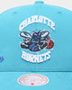 Mitchell & Ness Charlotte Hornets 'City Love' Pro Crown Snapback Original Team Colours