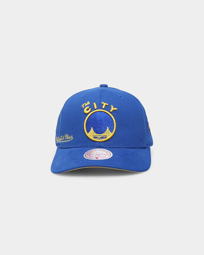 Mitchell & Ness Golden State Warriors 'City Love' Pro Crown Snapback Original Team Colours