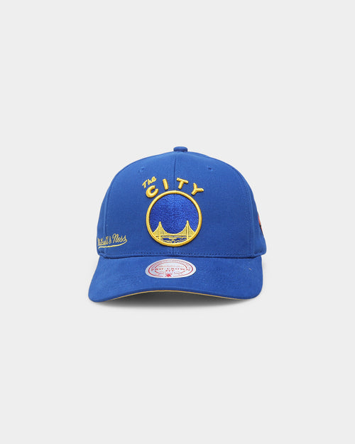Mitchell & Ness Golden State Warriors 'City Love' Pro Crown Snapback Original Team Colours