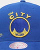 Mitchell & Ness Golden State Warriors 'City Love' Pro Crown Snapback Original Team Colours