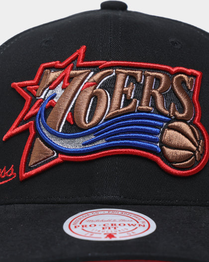Mitchell & Ness Philadelphia 76ers 'City Love' Pro Crown Snapback Original Team Colours