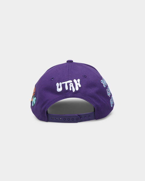 Mitchell & Ness Utah Jazz 'City Love' Pro Crown Snapback Original Team Colours
