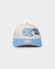 Mitchell & Ness UNC Side Embroidered Pro Crown Snapback Off White