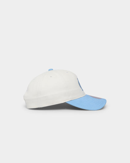 Mitchell & Ness UNC Side Embroidered Pro Crown Snapback Off White