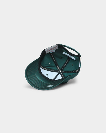 Mitchell & Ness Milwaukee Bucks 'Nylon Hardwood Classics Logo' Deadstock Snapback Original Team Colours
