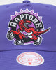 Mitchell & Ness Toronto Raptors 'Nylon Hardwood Classics Logo' Deadstock Snapback Original Team Colours