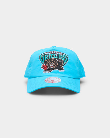 Mitchell & Ness Vancouver Grizzlies 'Nylon Hardwood Classics Logo' Deadstock Snapback Original Team Colours