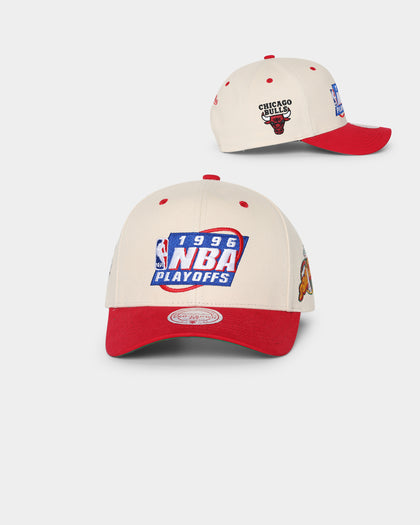Mitchell & Ness '96 Playoffs '1996 Bulls VS Sonics NBA Finals' Pro Crown Snapback White