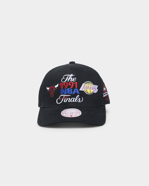 Mitchell & Ness Chicago Bulls VS Los Angeles Lakers 1991 NBA Finals Pro Crown Snapback Black